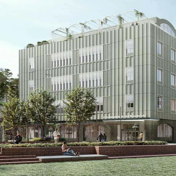 Ny gymnasieskola i Slakthusområdet, bild 3