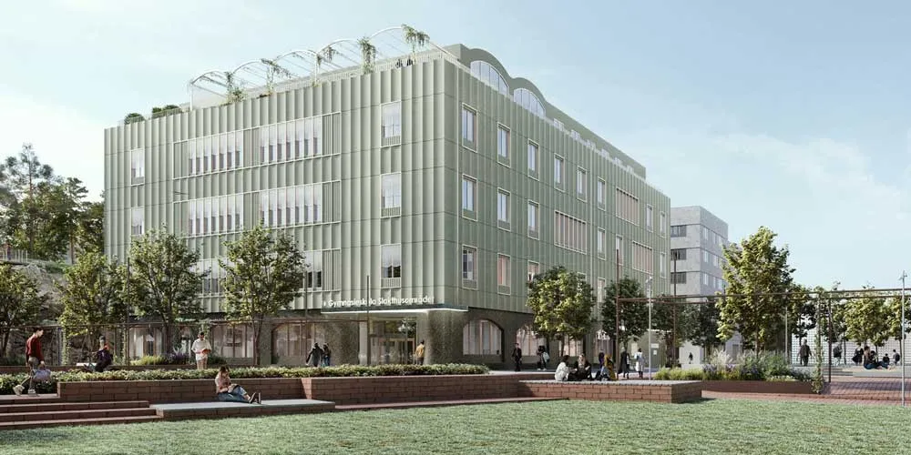 Ny gymnasieskola i Slakthusområdet