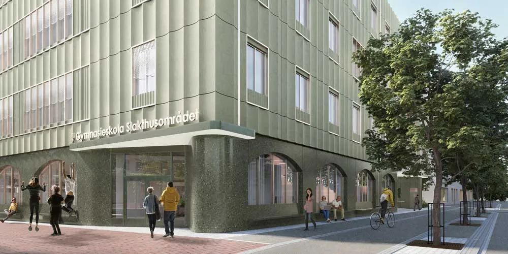 Ny gymnasieskola i Slakthusområdet, bild 2